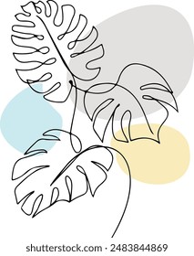 Aesthetic Line Art Vector.Vector illustration graphics for print t shirt, apparels, background, poster, banner, postcard and or social media content.