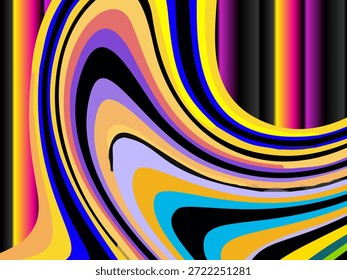 aesthetic liquid abstrck gradient background with dynamic shape
