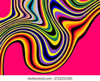 aesthetic liquid abstrck gradient background with dynamic shape