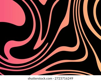 aesthetic liquid abstrck gradient background with dynamic shape