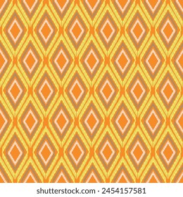 Aesthetic mid century printable seamless pattern with retro design. Decorative 50`s, 60's, 70's style Vintage modern background in minimalist mid century style for fabric, wallpaper