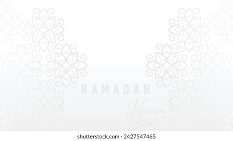 Aesthetic minimalist design, background wallpaper for Ramadan celebrations for Muslims