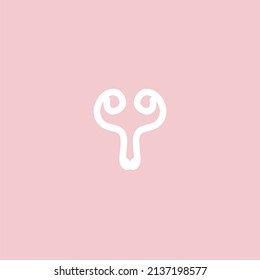 Aesthetic minimalist logo design suitable for your logo