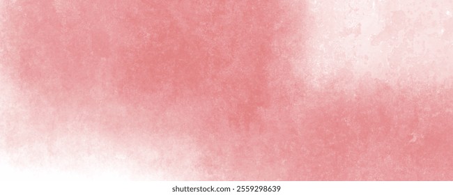 Aesthetic and Minimalist Red and Pink Watercolor Texture with Muted Tones and a Subdued, Dreamy Vibe for Creative Graphics
