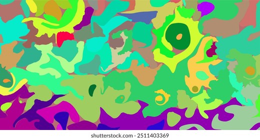 Aesthetic mixed color background, abstract random color background, abstract color texture, playing with color, psychedelic style