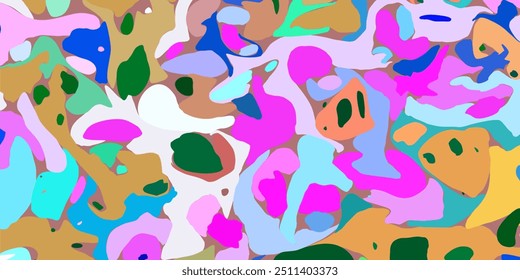 Aesthetic mixed color background, abstract random color background, abstract color texture, playing with color, psychedelic style