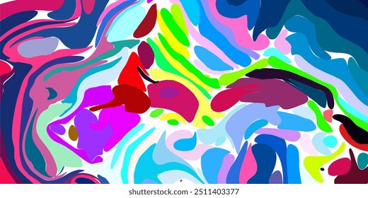 Fundo de cor mista estética, fundo de cor aleatório abstrato, textura de cor abstrata, brincando com a cor, estilo psicodélico