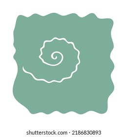 Aesthetic modern art, minimalist composition, 	fancy illustration