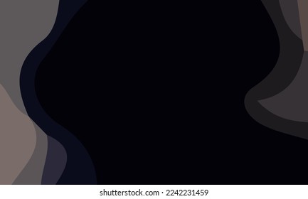 Aesthetic monochrome abstract background with copy space area. Suitable for poster and banner