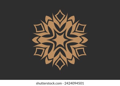 Aesthetic motif with colors, editable, for wallpaper design elements, ornaments, logos and more