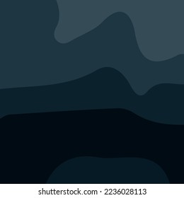 Aesthetic navy abstract background with copy space area. Suitable for poster and banner