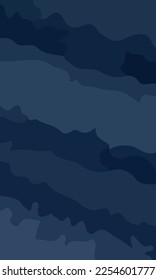 Aesthetic navy abstract background with copy space area. Suitable for poster and banner
