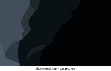 Abstrakter, ästhetischer mariner Hintergrund mit Kopienraum. Geeignet für Poster und Banner