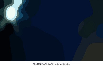 Aesthetic navy abstract background with copy space area. Suitable for poster and banner