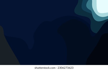 Aesthetic navy abstract background with copy space area. Suitable for poster and banner