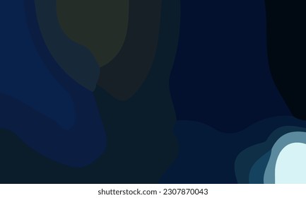 Aesthetic navy abstract background with copy space area. Suitable for poster and banner