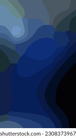 Aesthetic navy abstract background with copy space area. Suitable for poster and banner