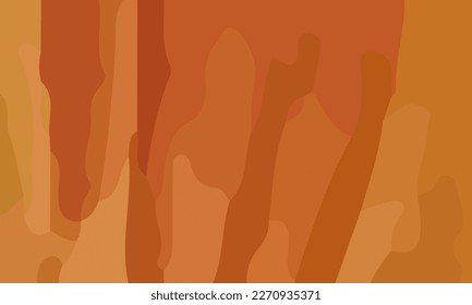 Aesthetic orange abstract background with copy space area. Suitable for poster and banner
