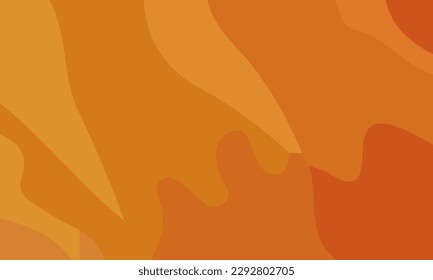 Aesthetic orange abstract background with copy space area. Suitable for poster and banner