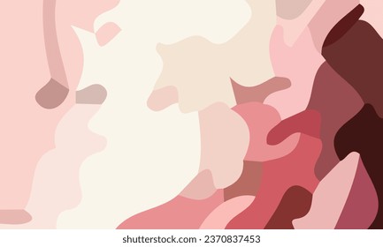 Aesthetic peach abstract background with copy space area. Suitable for poster and banner