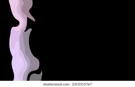 Fondo abstracto estético rosado con área de copia. Adecuado para afiches y pancartas
