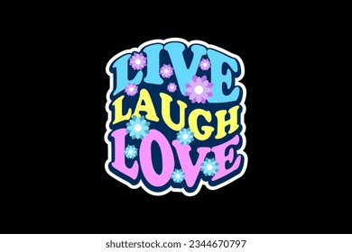 Aesthetic quotes motivational sticker and tee graphic design templates