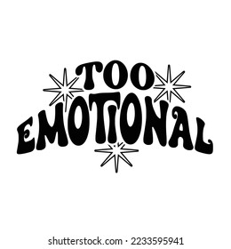 Aesthetic Quotes Typography for printing items, T-shirts, and mug printing