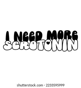 Aesthetic Quotes Typography for printing items, T-shirts, and mug printing