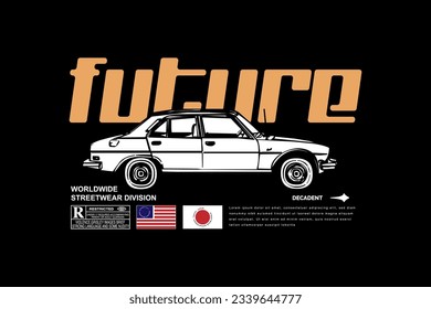aesthetic quotes urban streetwear vector graphic design templates Collection