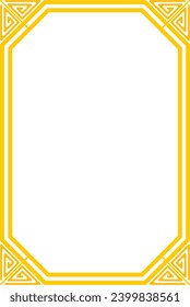 Aesthetic Rectangular Portrait Decorative Frame