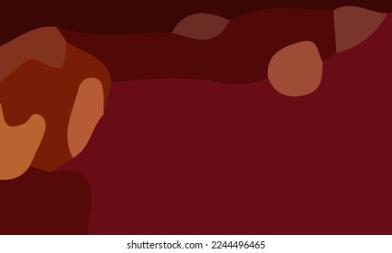 Aesthetic red abstract background with copy space area. Suitable for poster and banner