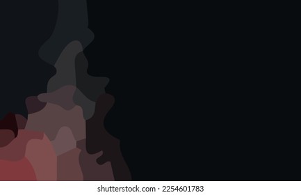 Fondo abstracto estético rojo con área de copia. Adecuado para afiches y pancartas