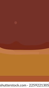 Fondo abstracto estético rojo con área de copia. Adecuado para afiches y pancartas