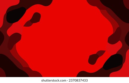 Fondo abstracto estético rojo con área de copia. Adecuado para afiches y pancartas