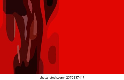 Aesthetic red abstract background with copy space area. Suitable for poster and banner