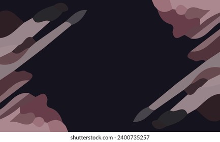 Fondo abstracto estético rojo con área de copia. Adecuado para afiches y pancartas