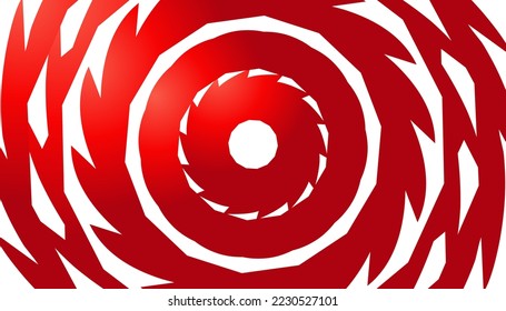 Diseño estético de fondo de círculo rojo adecuado para diseños de historietas, invitaciones, tarjetas de felicitación y otros