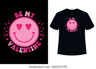 Aesthetic Retro Groovy Valentines Day Funny anti valentines day design great for singles. Retro 70s 80s 90s Valentines Day Aesthetic design for women, girls.