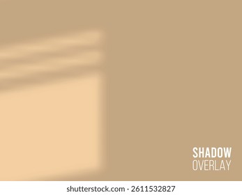 aesthetic shadow overlay vector with warm color