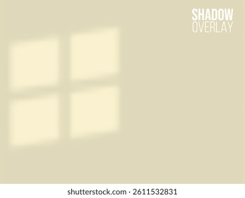 aesthetic shadow overlay vector with warm color
