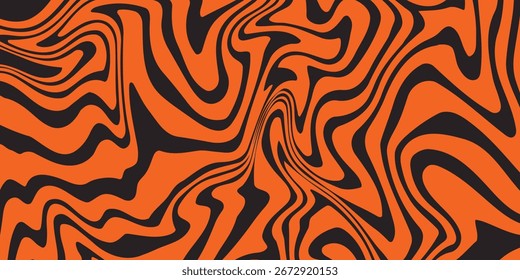Aesthetic and simple beground in orange and dark black