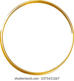 Aesthetic simple circle frame, suitable to complement various designs.