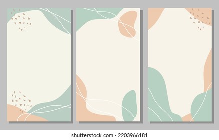 aesthetic social media post with pastel color