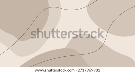  Aesthetic soft beige abstract modern color block gradient line lines
