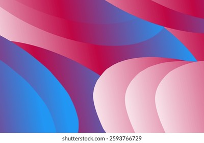 The aesthetic texture background with an attractive red and blue color composition gives a unique and luxurious impression.
