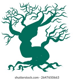 aesthetic tree silhouette image design