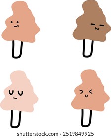 Aesthetic Tree Vector | Cute | Minimalist