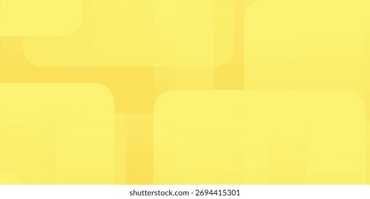 Estética Geometría de fondo abstracto amarillo brillo y capa elemento Ilustración vectorial