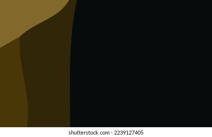 Aesthetic yellow abstract background with negative space area. Suitable for poster and banner