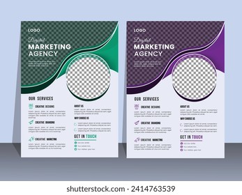 aesthetically pleasing business flyer template